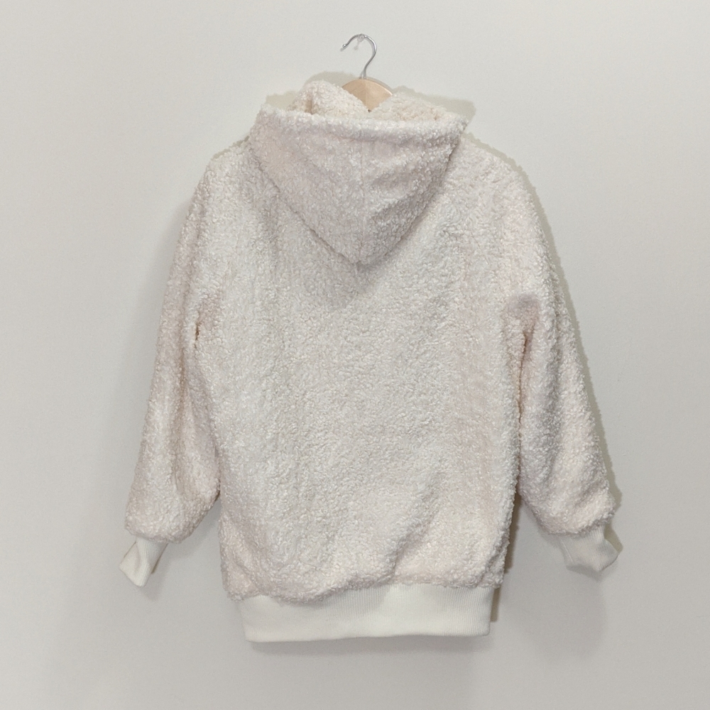Forever 21 Faux Shearling Bomber Jacket - Picture 3 of 7